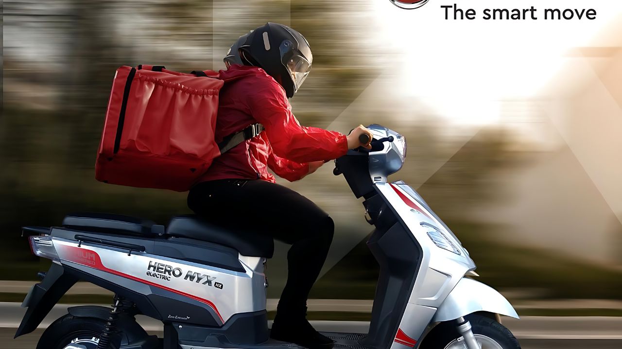 Hero Nyx-HX electric scooter launched, has max range of 210 km